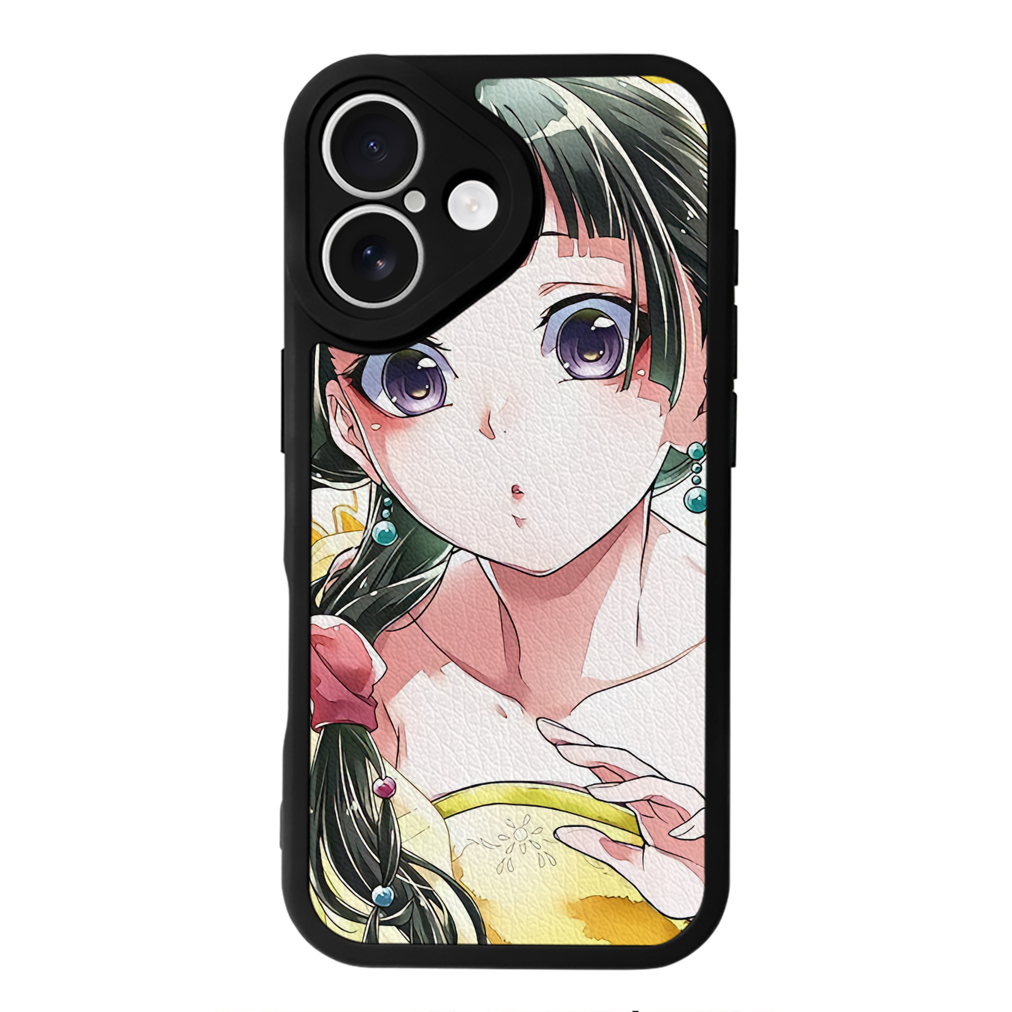 薬屋のひとりごと The Apothecary Diaries 【iPhone 16シリーズ対応】シリコンスマホケース（レザー調） 材質：シリコン